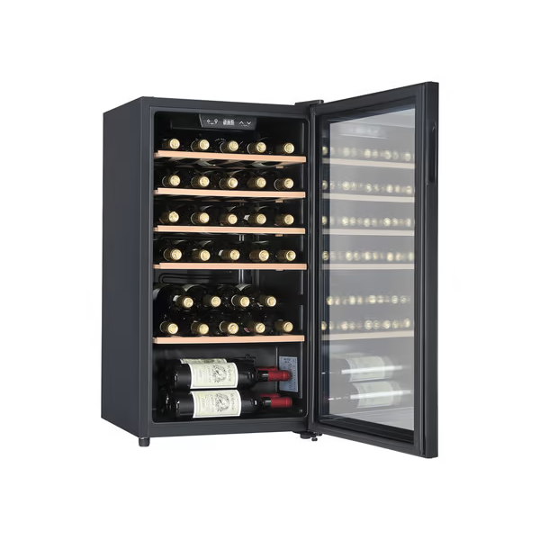 Cave à vin 33 bouteilles noire