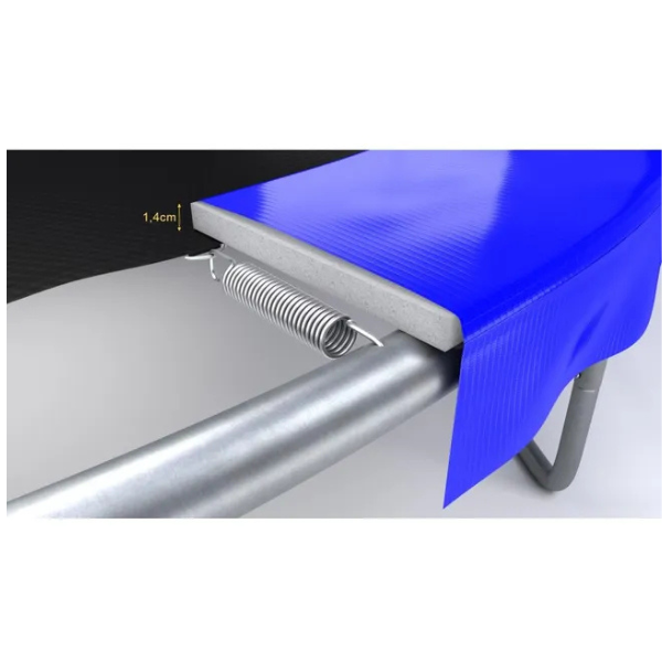 Trampoline de jardin ø 305 cm- 10FT- Filet intérieur, Matelas de protection et Echelle