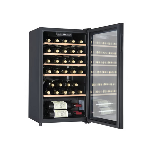 Cave à vin 33 bouteilles noire
