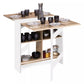 Table Console Pliable - Bois Blanc