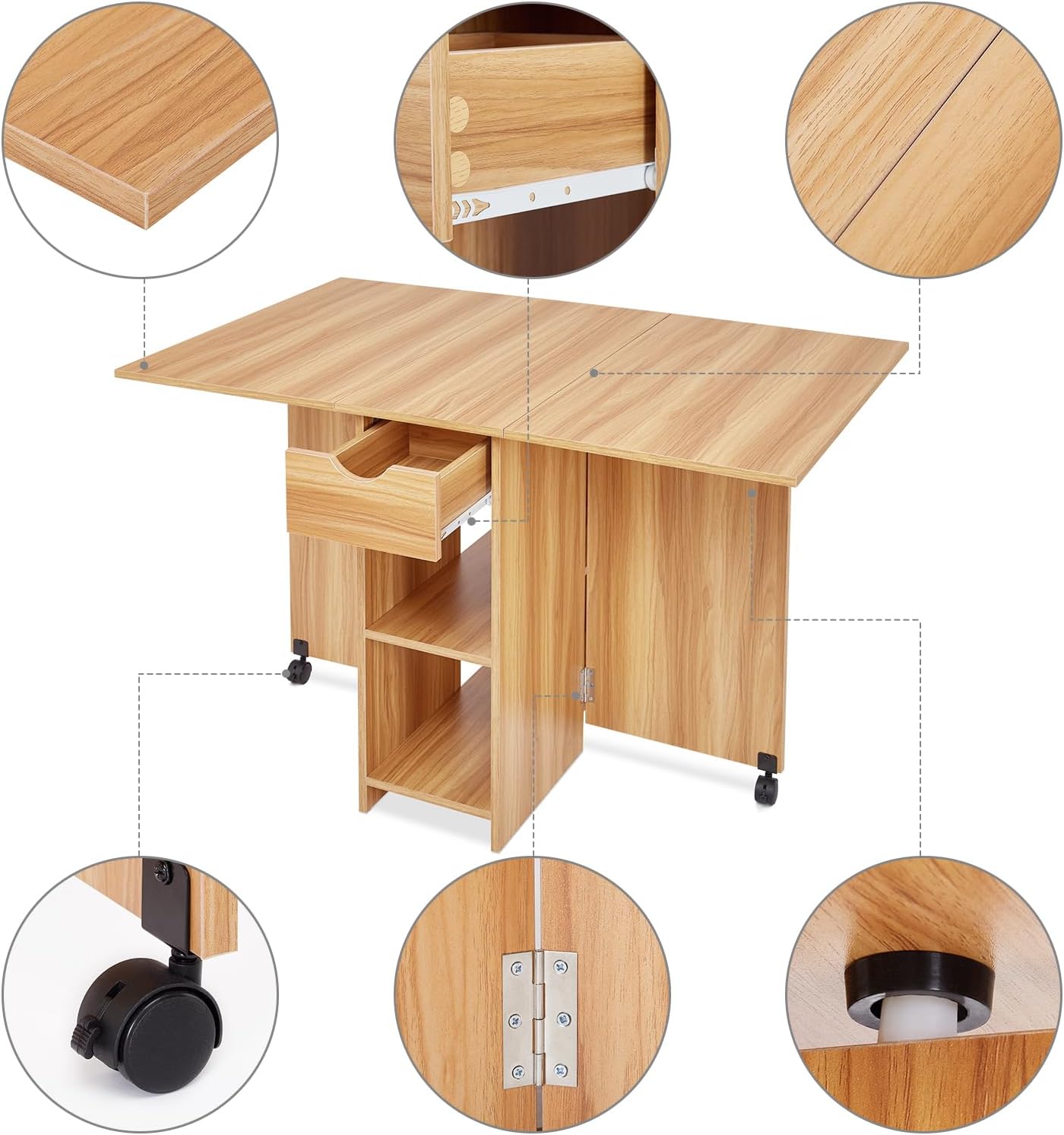 Table Pliante - Bois Clair