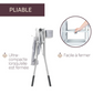 Baignoire et Change bebe sur pied Pliable 2 en 1