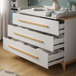 Commode à langer 133x98cm XL avec 3 tiroirs