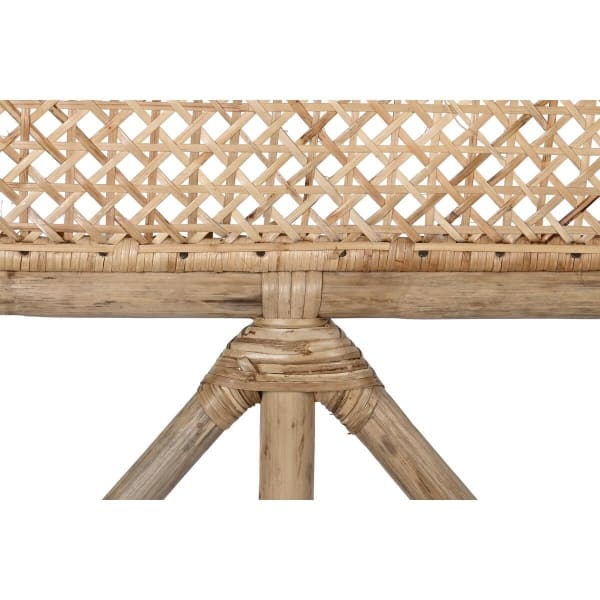 Tête de Lit en Cannage Naturel - Style Balinais